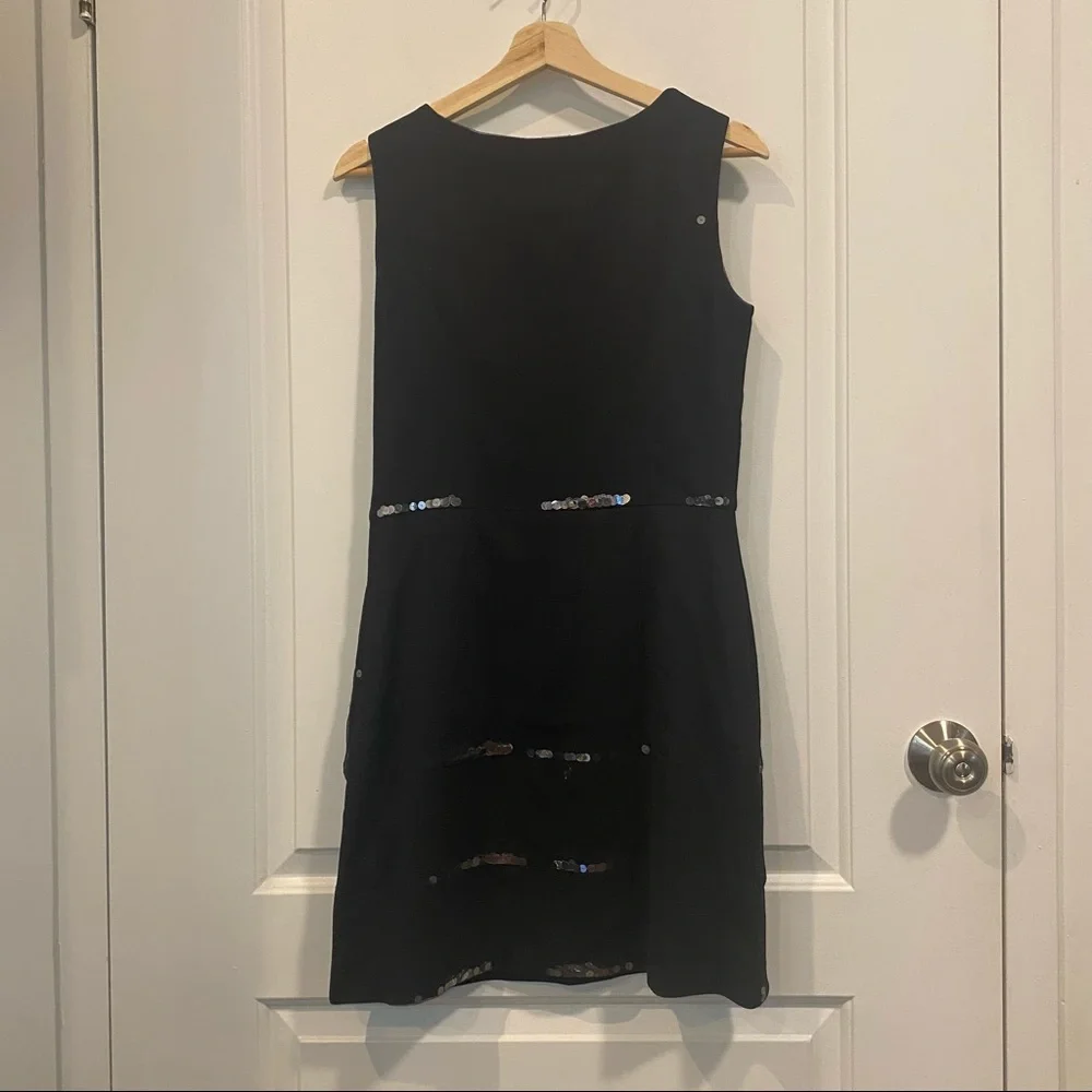 Moschino Vintage Sequin Mesh Overlay Dress - Picture 4 of 4